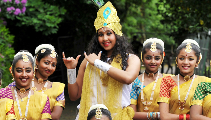 Glasgow Mela Performers at Kelvingrove Park