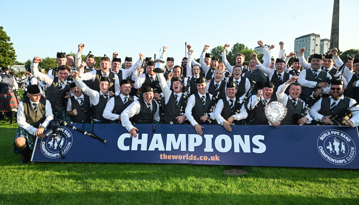 The World Pipe Band Champions 2025