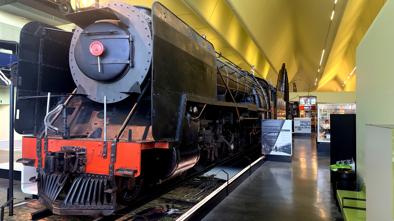 Photograph showing the South African Loco 3007