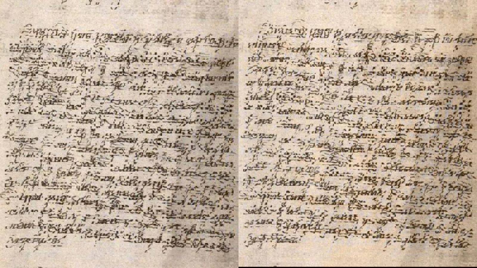 A handwritten kirk session using a fountain pen on old paper.